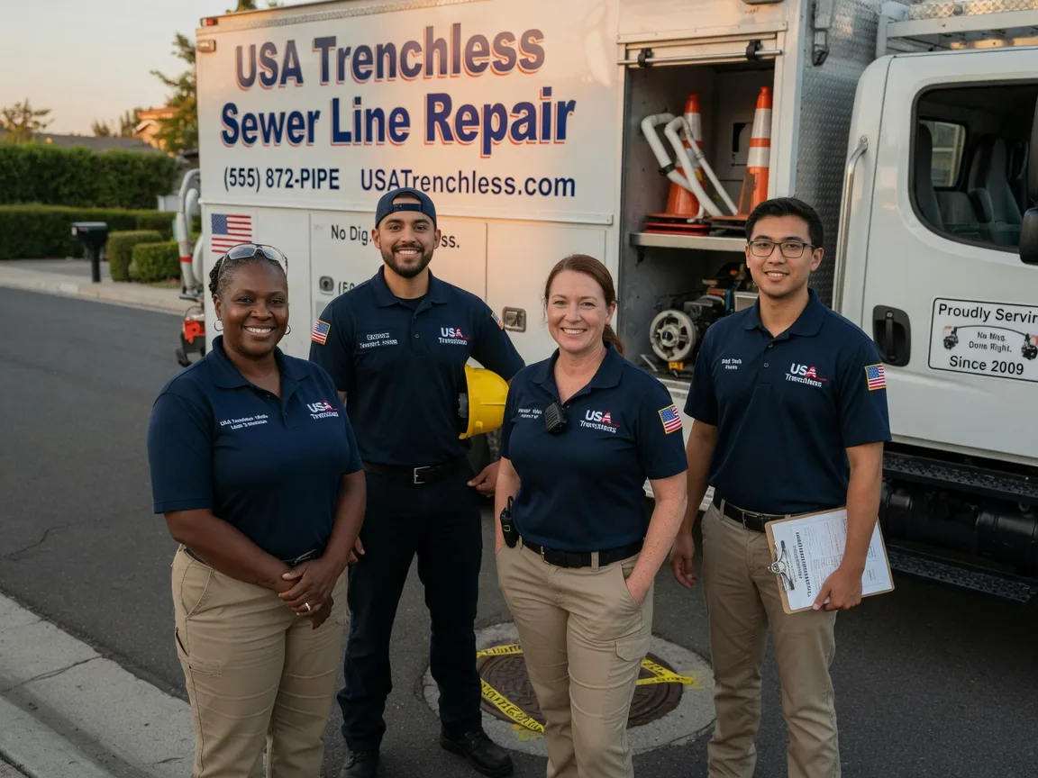 Sewer Line Repair company in New Point, IN